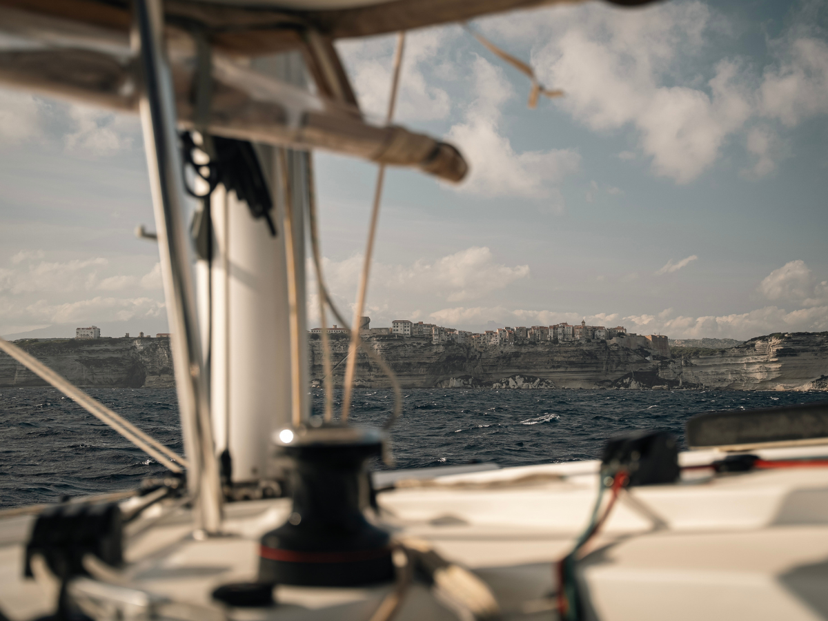 Segeln nach Bonifacio
